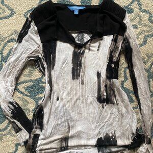 Vera Wang Long Sleeved Blouse